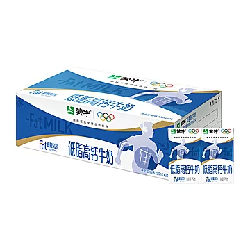 一盒才1.6元!蒙牛低脂高钙牛奶250ml*24盒[4元优惠券]-寻折猪