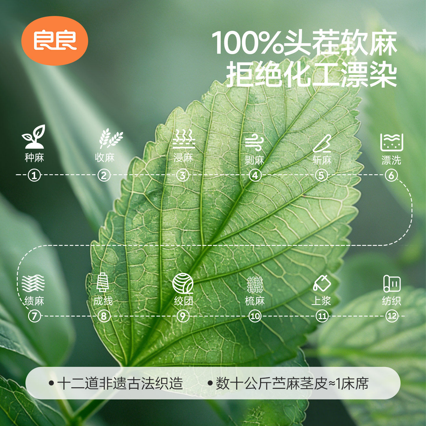 【专柜同款】良良婴儿凉席宝宝竹纤维冰丝婴儿床席子透气夏季儿童