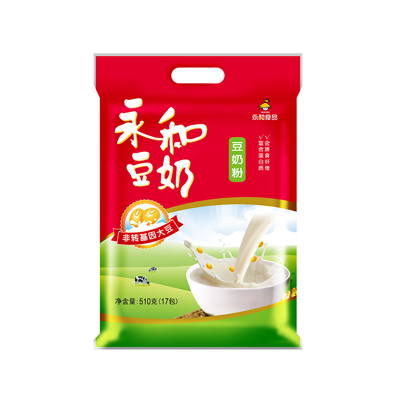 Yon Ho/永和豆浆豆奶粉无添加蔗糖早餐510g×1袋 - 图0