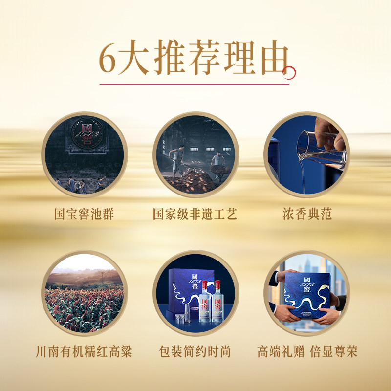 泸州老窖国窖157338度500ml*2瓶星河璀璨礼盒 浓香型白酒