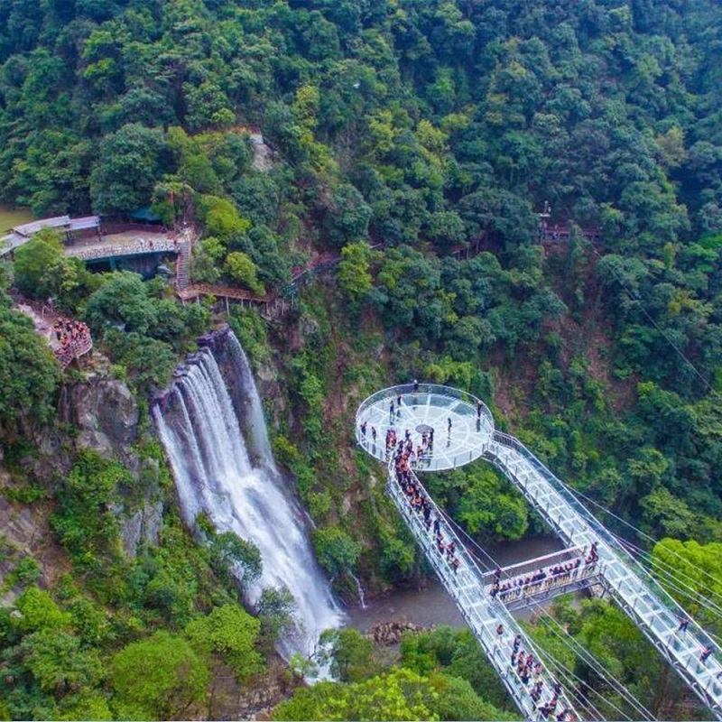 [古龙峡-云天玻霸+四大玻璃项目+大瀑布群]清远古龙峡门票玻璃大峡谷套票 - 图1