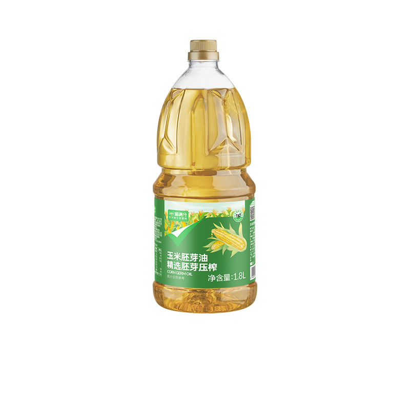 喵满分自有品牌浓香玉米油1.8L非转基因玉米胚芽油物理冷榨食用油,淘宝优惠券,粉丝福利购,淘宝优惠卷
