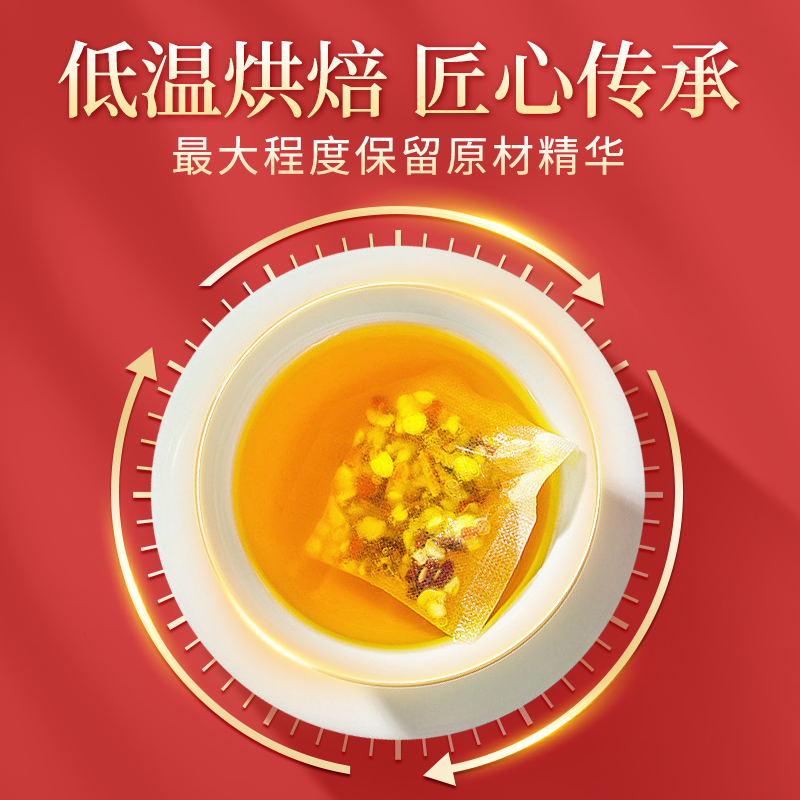 九芝堂红豆薏米祛湿茶养生茶包去湿气排毒体内湿寒芡实茯苓除湿茶-图3