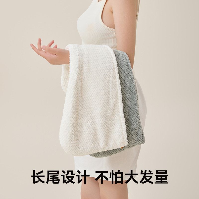 洁丽雅干发帽超强吸水加厚双层包头毛巾女柔软2025新款擦头洗毛巾,淘宝优惠券,粉丝福利购,淘宝优惠卷