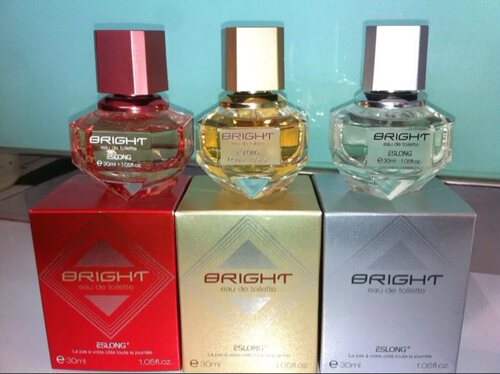 璀璨香水 雅诗龙璀璨香水金银30/50ml 清新持久女士BRIGHT/ESLONG - 图1