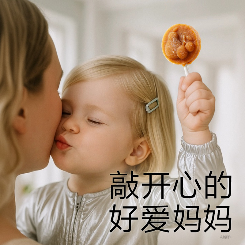babycare光合星球3岁+儿童零食棒棒糖雪梨枇杷水果条棒无添加