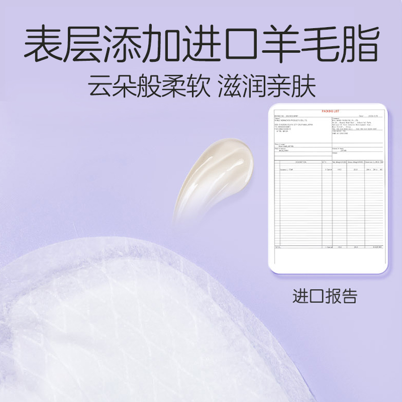 Pigeon ultra-thin anti-brosive pad