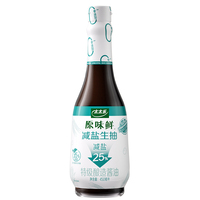 包邮太太乐原味鲜减盐生抽450ml*1瓶