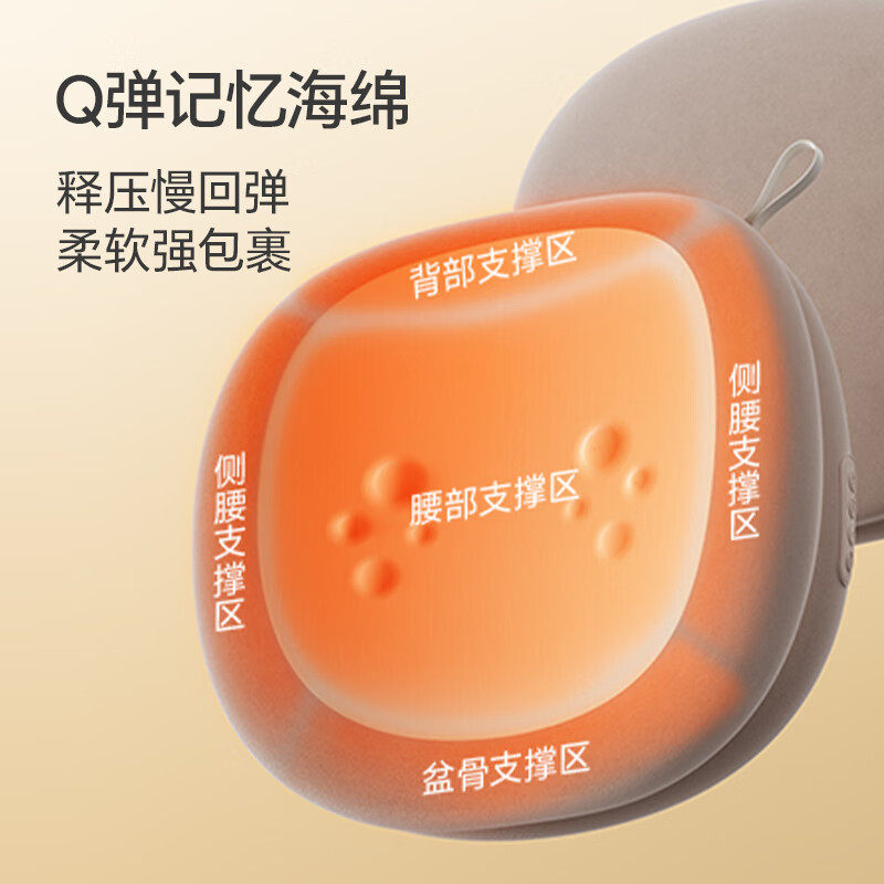 小熊腰部按摩器颈椎背部肩颈按摩枕疏通神器全身按摩坐靠垫按摩仪,淘宝优惠券,粉丝福利购,淘宝优惠卷