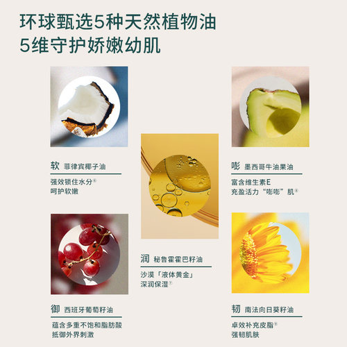 下拉老爸抽检Evereden安唯伊婴儿抚触油天然来源宝宝润肤油 - 图1