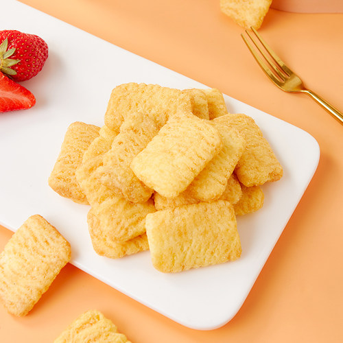 盼盼膨化麦香鸡味块牛排味薯片爆米花锅巴儿童零食休闲食品小吃 - 图2