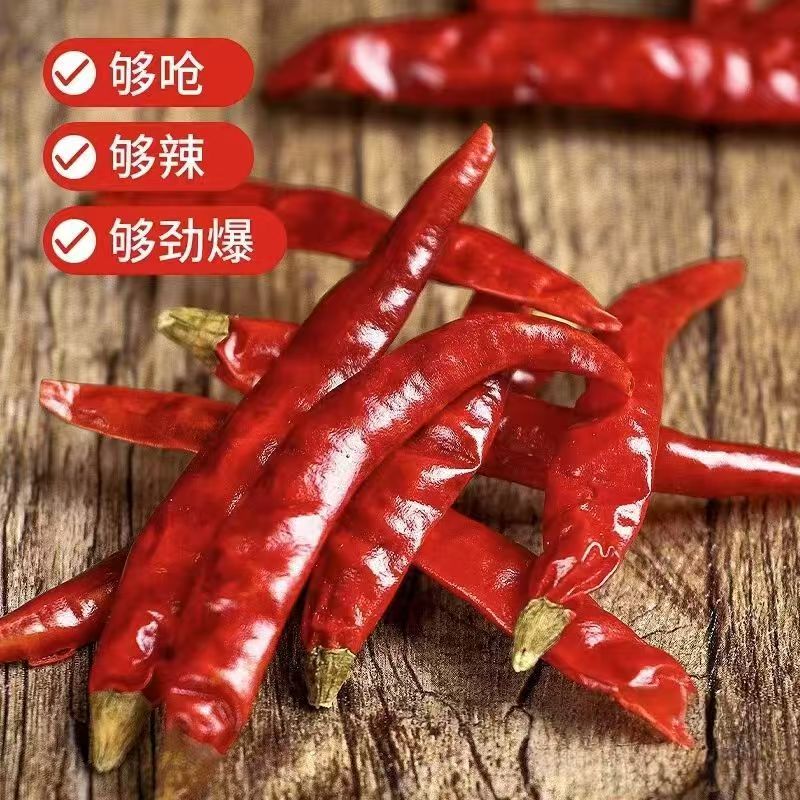 新干辣椒特辣特香自然风干小米香辣朝天椒超辣颗粒饱满辣椒 - 图1