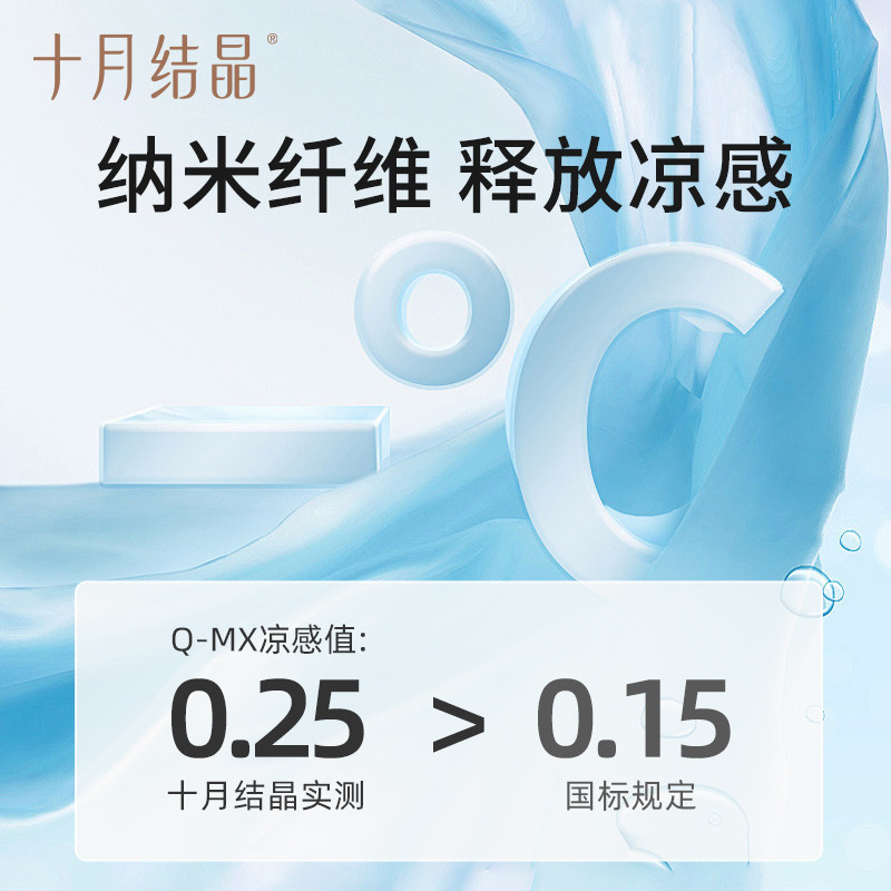 十月结晶婴儿推车凉席冰丝席子儿童夏季安全座椅专用坐垫餐椅席