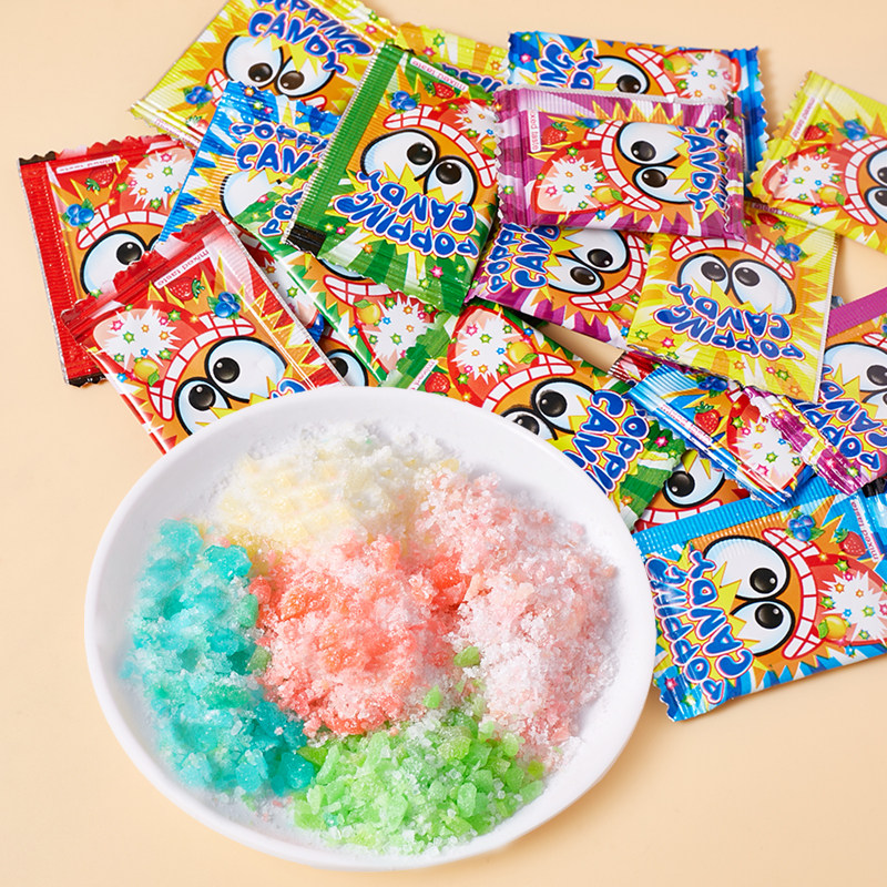 纽贝赞跳跳糖30包儿童糖童年怀旧小零食网红小包装