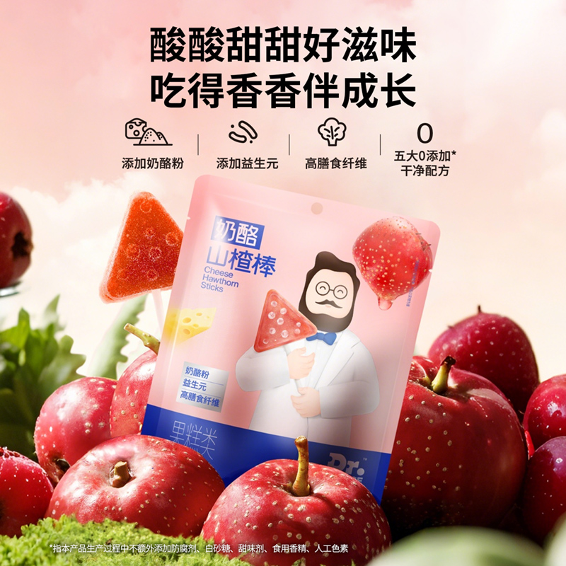 （零食任选）奶酪博士泡芙奶贝奶酪棒小馒头等即食高钙儿童零食