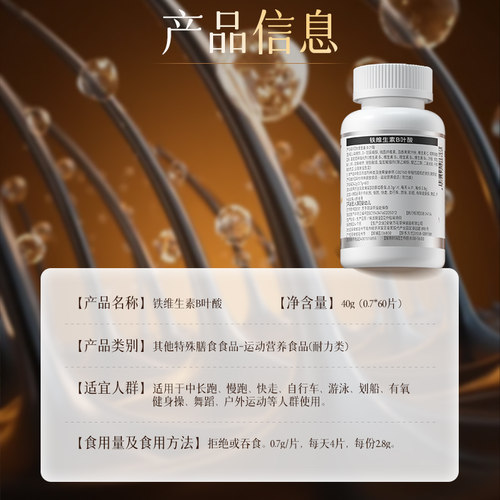 维生素b6治白头发活性叶酸白发b7b族变黑发生物素防脱发生发片 - 图3