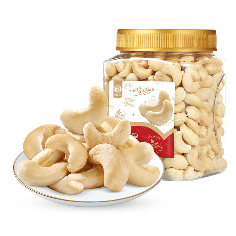 华味亨原味腰果450g大颗粒罐装越南特产坚果炒货每日坚果年货,淘宝优惠券,粉丝福利购,淘宝优惠卷