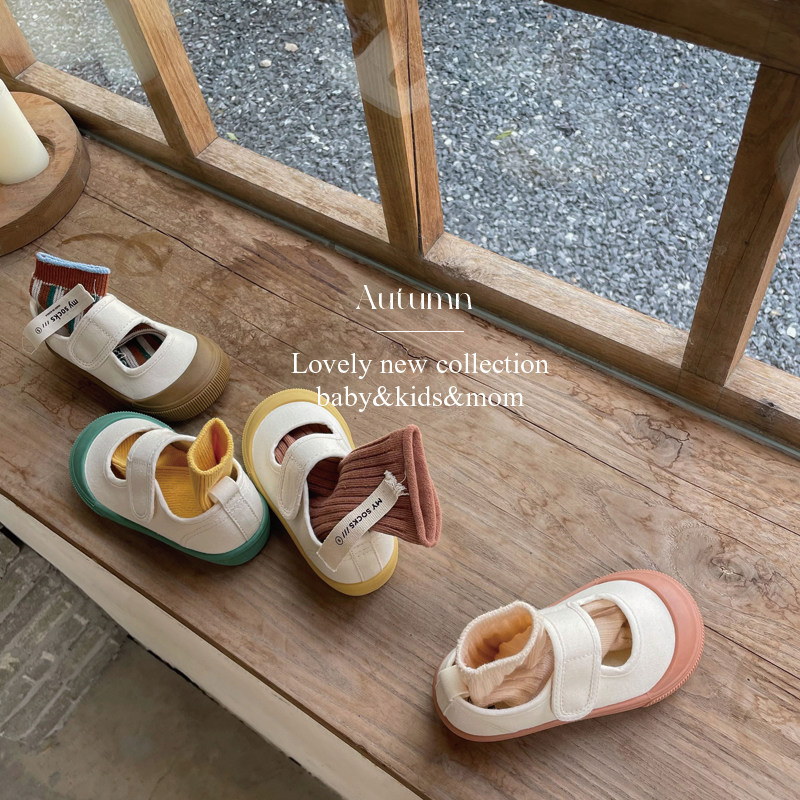 TOPSTAR儿童帆布鞋女童男童幼儿园室内鞋小白鞋宝宝儿童鞋软底鞋,淘宝优惠券,粉丝福利购,淘宝优惠卷