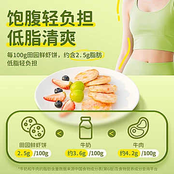 国联鲜虾饼虾仁蔬菜虾滑早餐*5件[20元优惠券]-寻折猪