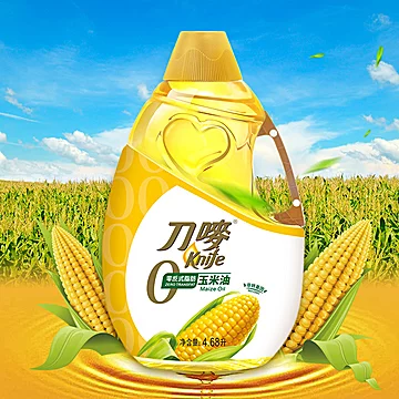 53元刀唛0反式脂肪酸玉米油4.68L[5元优惠券]-寻折猪