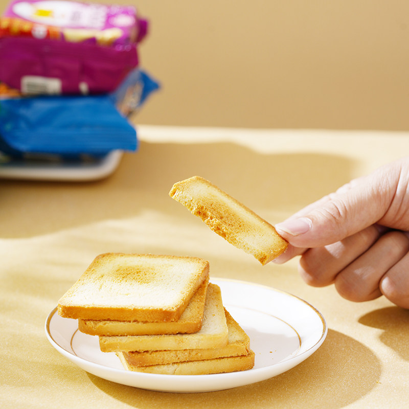 米多奇烤香馍片10包+烤馍丁10包共20包组合烤馍馒头片烤馍片饼干,淘宝优惠券,粉丝福利购,淘宝优惠卷