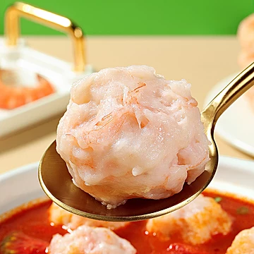 安井大颗粒虾滑锁鲜装 半成品虾丸火锅食材[20元优惠券]-寻折猪