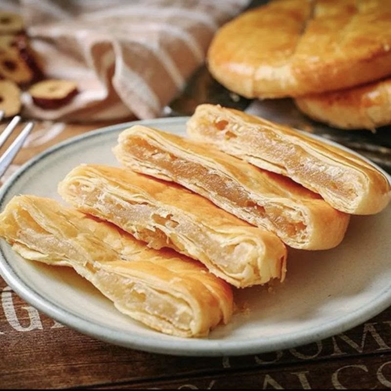 20个400g正宗老婆饼独立包装广东传统糕点软糯香甜休闲零食小吃