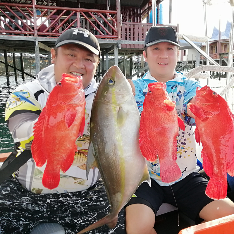 懒猫旅行仙本那海钓一日游休闲体验深海钓浮潜包船钓鱼半日跳岛游 - 图0