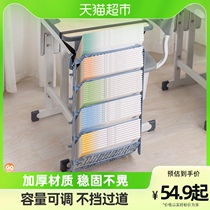 South China Book of books Book Bag Desks for students Integrated hanging book basket Multi-level foldable cashier bag Hanging Book Bag