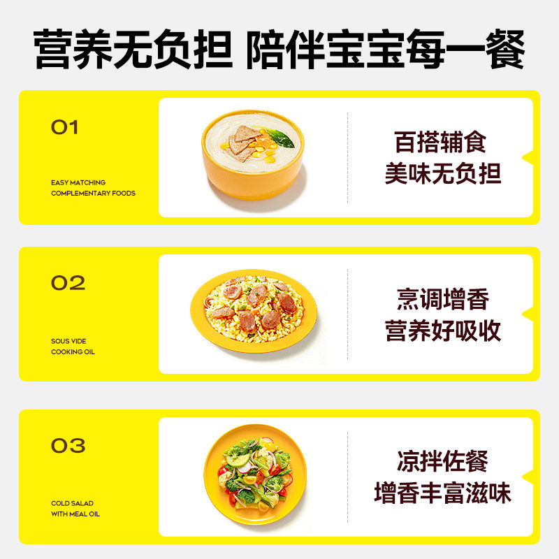 窝小芽有机核桃油亚麻籽牛油果油凉拌热炒油物理初榨食用油,淘宝优惠券,粉丝福利购,淘宝优惠卷
