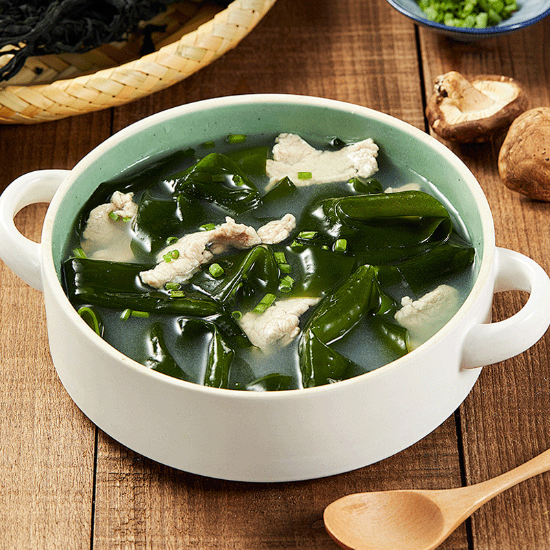 倾海之宴裙带菜干货烘干海木耳海带大片嫩叶火锅食材轻食60g