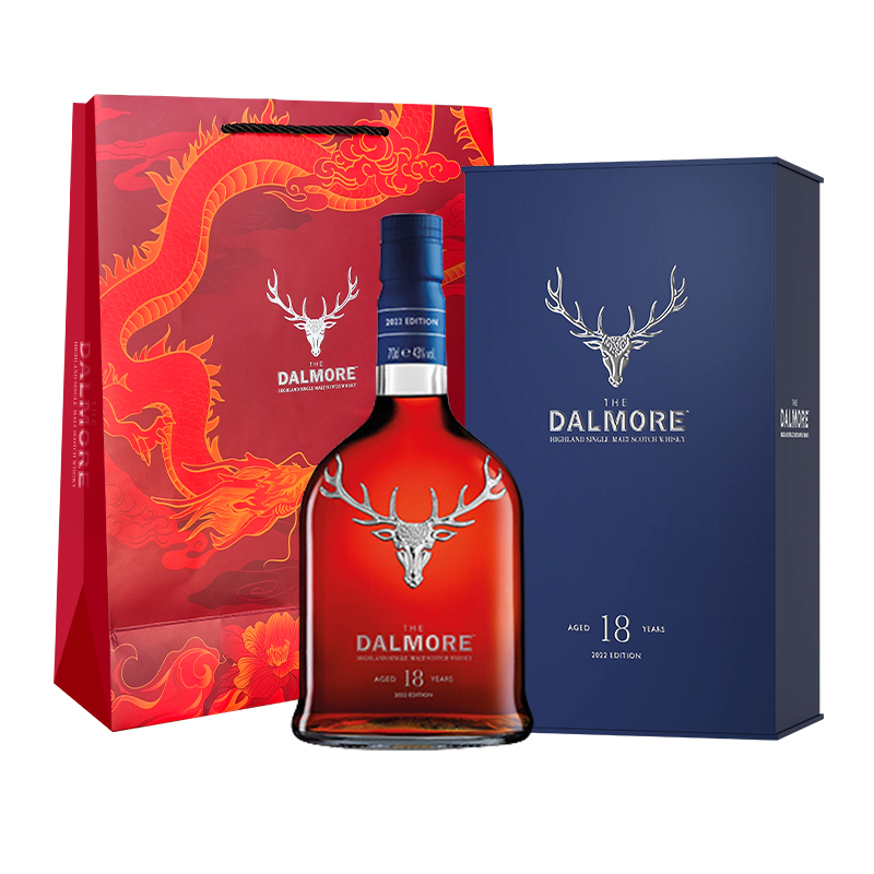 DALMORE/大摩18年单一麦芽威士忌700ml2022版收藏【节日送礼】 - 图0