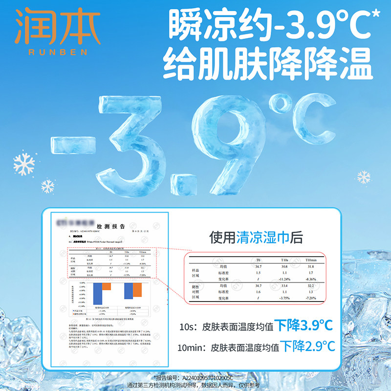 润本清凉降温湿巾军训解暑提神清洁去汗味学生小包加厚便携湿纸巾,淘宝优惠券,粉丝福利购,淘宝优惠卷