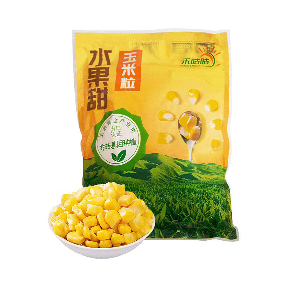 禾咕咕玉米粒水果玉米香甜软糯360g/袋甜脆多汁办公室零食 - 图0