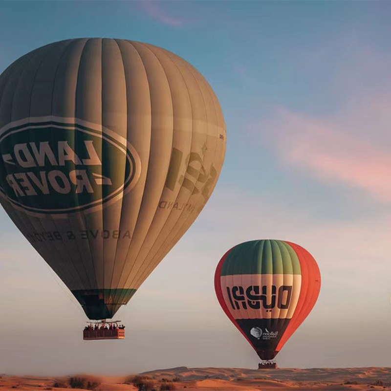 迪拜沙漠热气球观看日出骑骆驼猎鹰表演早餐酒店接送沙漠摩托冲沙 - 图3