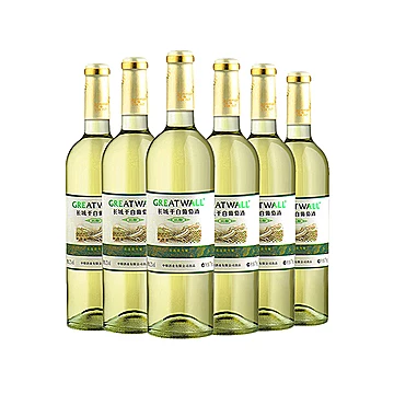 中粮长城莎当妮霞多丽干白葡萄酒整箱装[5元优惠券]-寻折猪