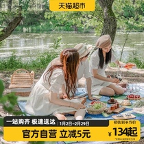 Naturhike Norway Grinding Wool Cloth Original Pattern Picnic Mat Outdoor Anti-Tide Mat Camping Picnic Cloth Mat