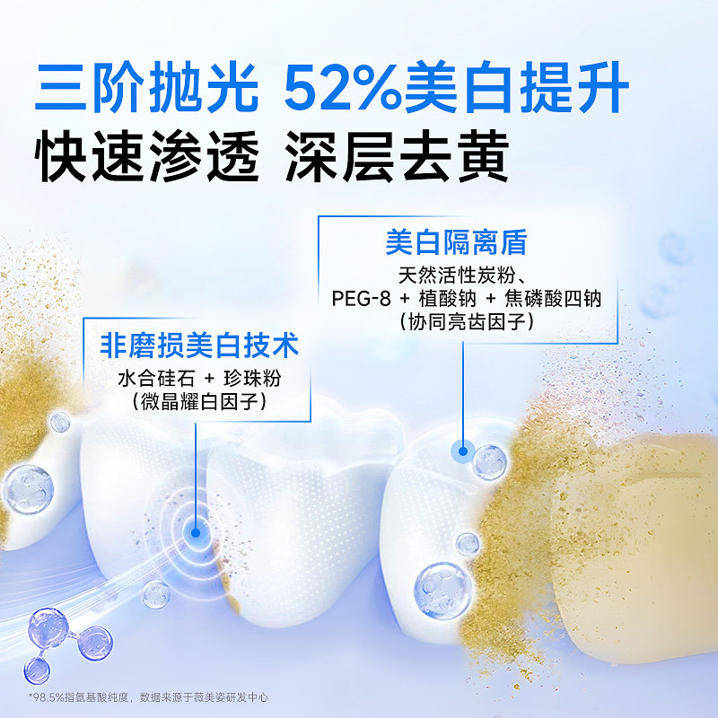 舒客酵素美白牙膏清新口气牙齿亮白清洁口腔家庭装含氟正品套盒