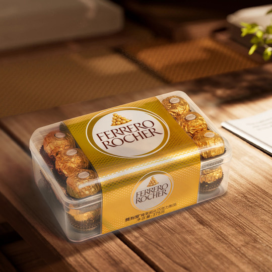 费列罗经典金莎榛果威化夹心巧克力表白婚礼伴手礼年货休闲零食