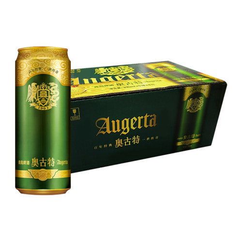 青岛啤酒奥古特12度小罐整箱啤酒口感冰爽高端品质 - 图2