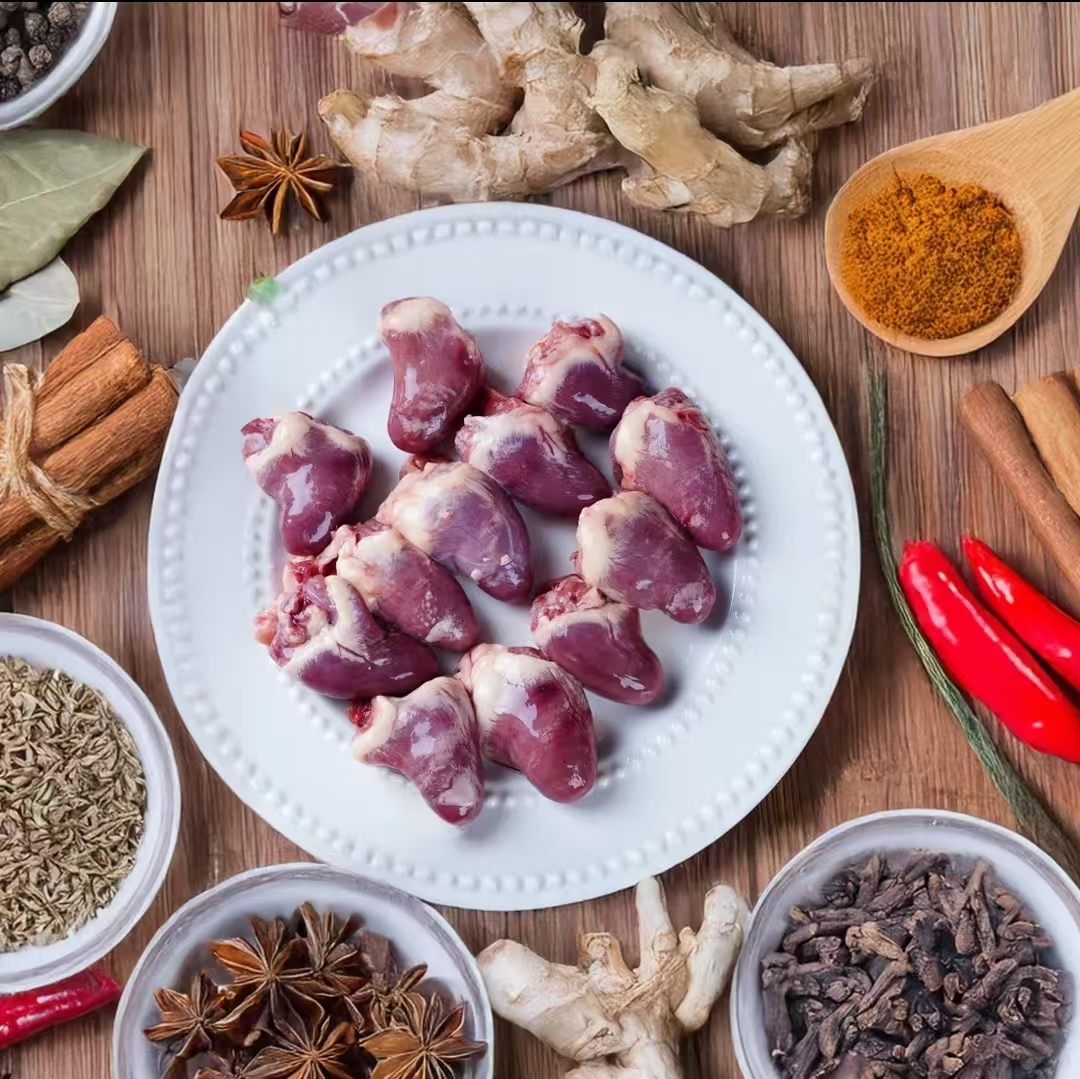 Liuhe fresh duck heart, delicious duck heart, duck offal, raw duck heart, duck stock, stewed vegetables, hot pot ingredients