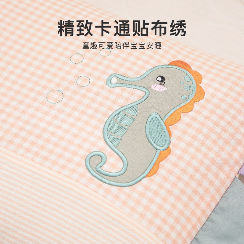 儿童枕头1岁以上荞麦枕3到6岁纯棉幼儿园午睡专用枕卡通学生枕头 - 图2