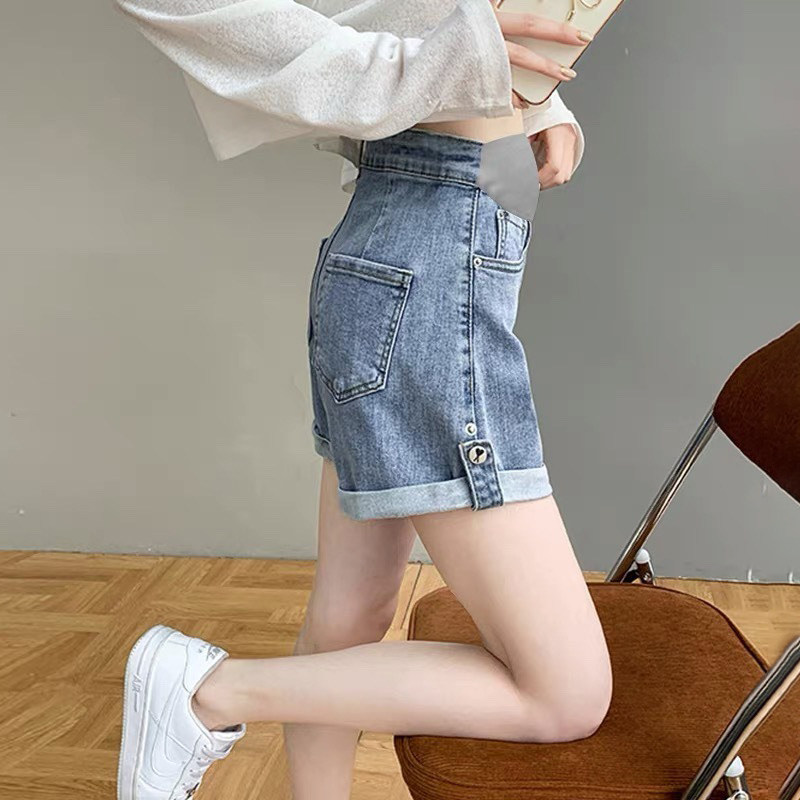 婧麒孕妇夏季外穿夏宽松打底短裤 天猫超市孕妇打底裤