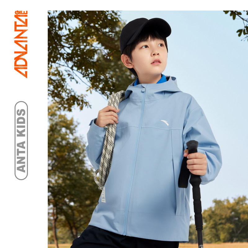 大地之壳冲锋衣安踏儿童摇粒两件套秋冬保暖防风防水三合一外套潮,淘宝优惠券,粉丝福利购,淘宝优惠卷