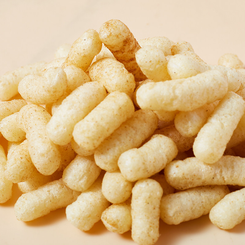 Paul Frank大嘴猴儿童泡芙脆虾条3盒零食辅食手指泡芙休闲