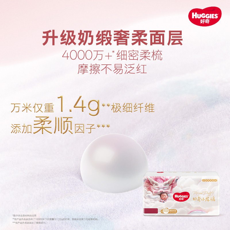 【社群专用】好奇皇家小龙裤S-3XL柔吸防漏王纸尿裤拉拉裤