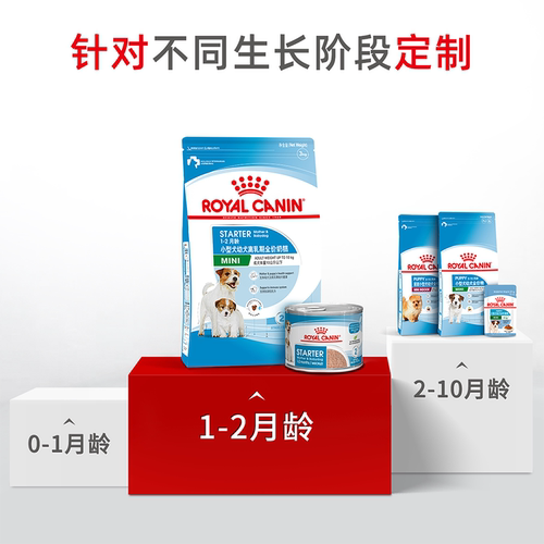 皇家狗粮mis30小型犬幼犬离乳期奶糕粮3kg泰迪比熊专用官方正品 - 图2