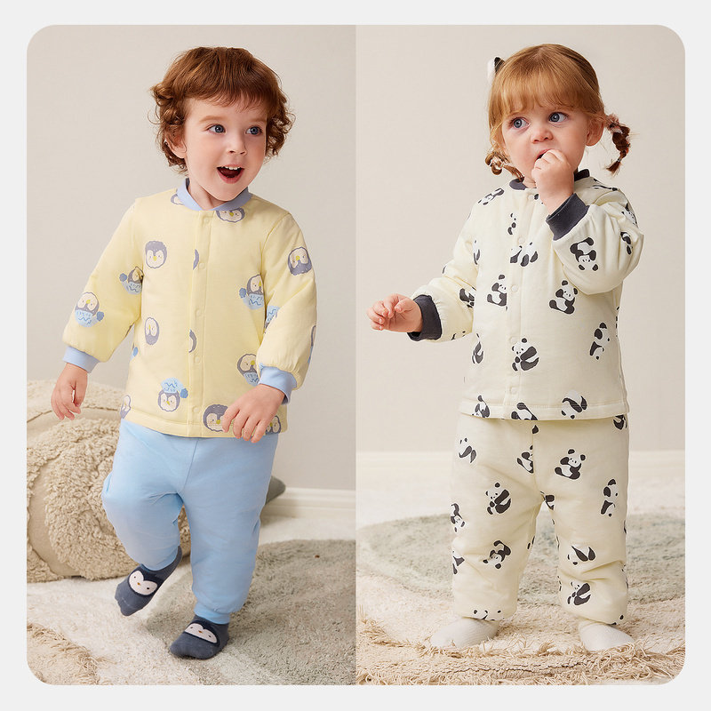 【夹棉】迷你巴拉儿童纯棉家居上衣男女童宝宝亲肤卡通外套秋冬,淘宝优惠券,粉丝福利购,淘宝优惠卷