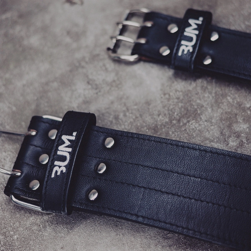 克里斯健身深蹲硬拉腰带男女专业举重力量举训练头层牛皮护腰带 - 图2