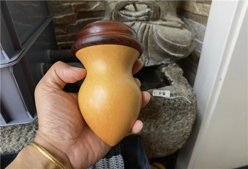 蝈蝈葫芦鸡心蜘蛛肚鸡粑粑棒子保定墩夹扁烙画纸模鸣虫虫具老叫罐 - 图0